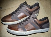 Buty GUESS (SKÓRA NATURALNA) męskie trampki trzewiki 42 POWYSTAWOWE