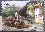 Polska 3999 Flisacy na Dunajcu 2004