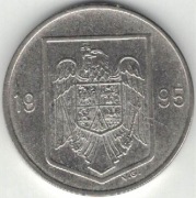 Rumunia 10 lei lejów 1995 - 23 mm - nr 1