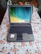 Retro mały i lekki laptop Dell C400 z Windows XP pod retro gry tanio!