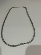 Stylowy chain łancuszek regulowany ze stali nierdzewnej
