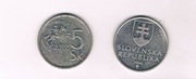 MONETA SŁOWACJA 5K.94rJAK Na SKANIE
