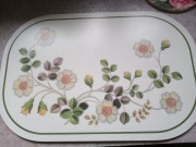 Duża DESKA / TACA w piękny wzór kwiatowy - autumn leaves