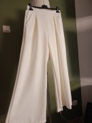 Szerokie spodnie masełko rozmiar s-m 