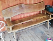 Ławka Dębowa solidna 