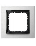 Ramka kontakt Ospel Impresja Prestiz Stal Szczotkowana