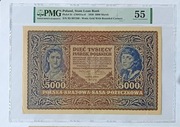 5000 marek polskich 3 Seria D 1920r PMG 58