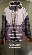 Superdry  Japońska męska kurtka sportowa z kapturem, Rozmiar S/M