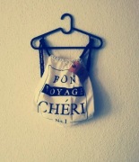 VINTAGE! Plecak BON VOYAGE! Doskonały na prezent dla bliskiej osoby :)