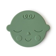 Gryzak Mushie Face Pistachio