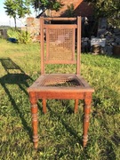 Krzesło toczone rattan