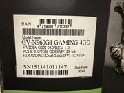 Gigabyte GeForce GTX 960 G1 Gaming 4GB rev.1.0