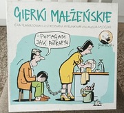 GIERKI MAŁŻEŃSKIE rysunki A.Mleczko gra planszowa, kompletna stan bdb