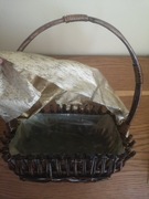 Wielkanoc koszyk wiklinowy solidny 