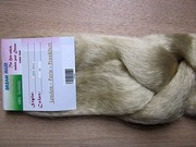 Włosy syntetyczne - pasmo 120cm - na warkoczyki blond