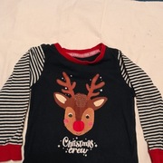 Bluzka 98 z reniferem 2 - 3 lata