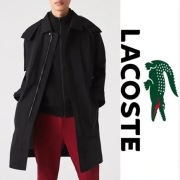 LACOSTE płaszcz przeciwdeszczowy parka z odpinanym kapturem - rozm M