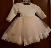 SUKIENKA DO CHRZTU DLA DZIEWCZYNKI NADIA  R.80