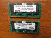 Pamięć Pamięć RAM IBM FRU 20L0265 2 moduły 256MB PC133 SDRAM (512MB zestaw)