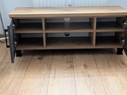 Solidna Szafka RTV Loft 105cm – Dąb Lancelot/Grafit | Cichy domyk | Premium