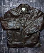 FRASER REAL LEATHER JACKET KURTKA SKÓRZANA MĘSKA PILOTKA 100% SKÓRA