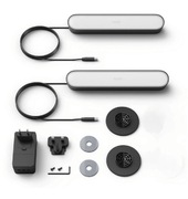 Lampa biurkowa Philips Hue White and Colour Ambiance Play Czarny 2 szt.