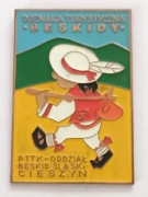 Odznaka Turystyczna,, BESKIDY,, PTTK - ODDZIAŁ BESKID ŚLĄSKI-CIESZYN 