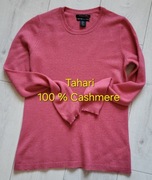 Tahari 36-38 śliczny kaszmirowy sweterek