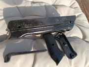 MP40 repliki zestaw "bakelitów" niewykończone z nadlewkami,