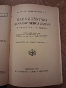 Nabożeństwo do Najśw. Serca Jezusa. O. Artur Vermeersch.  1933 rok. 