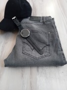 NOWE spodnie męskie DUCK AND COVER slim fit rozm.32 szary kolor 