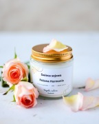 Świeca sojowa Różana Harmonia - Łagodna Róża  Handmade  Naturalna  Prezent