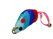 ALKO 2664 MYSZ Z MATERIAŁU DLA KOTA 9 cm