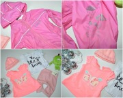  wyprawka dziewczynka 0-6 m firmówki ŚLICZe