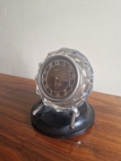 Stary Zegar Kryształowy Majak + JVD Basic Kominkowy Drewniany