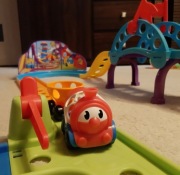 Oball DUŻY Go Grippers Park Rozrywki z karuzelą