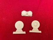 1:48 koła F6F Hellcat (Eduard) żywica