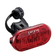 Lampka tylna Cateye Omni 3 z uchwytem regulowanym + 2 akumulatorki AAA