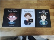 Mali WIELCY, Sanchez Vegara: Hawking , Skłodowska-Curie , Einstein.