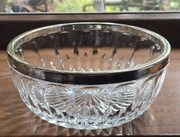 misa, owocarka miska prl retro kryształowa?  vintage