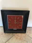 Stary zegar wiszący PREDOM METRON Prl