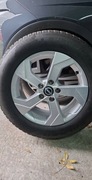 4szt Koła (opony + felgi + czujniki) nissan qashqai j12 17" zimowe falken