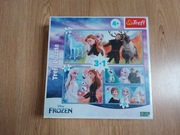 Trefl Puzzle Frozen 3+1