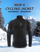 WOSAWE kurtka termiczna do biegania, nordic walking, rowerowa długa