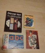 Książki na temat robótek ręcznych. PRL 