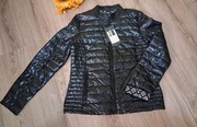Czarna pikowana kurtka przejściowa rozmiar M nowa z metką 