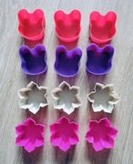 Foremki silikonowe na babeczki 12 sztuk