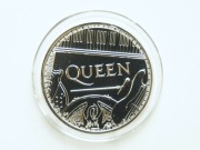 Srebrna Moneta 1- Uncjowa. Queen – Legendy muzyki
