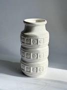 Wazon fat lava biały 