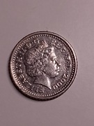 Elizabeth ii Five Pence 2000 Rok